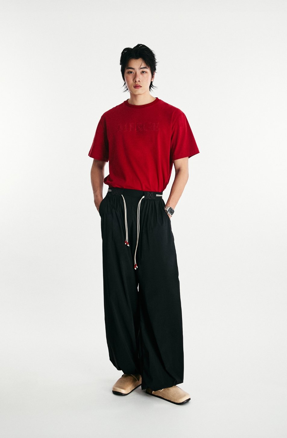Jasper Balloon Nylon Pants (จัดส่ง 24/01)