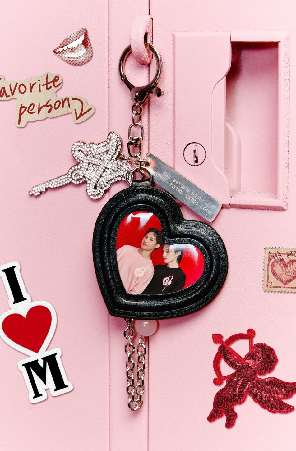 M Flex Logo Keychain