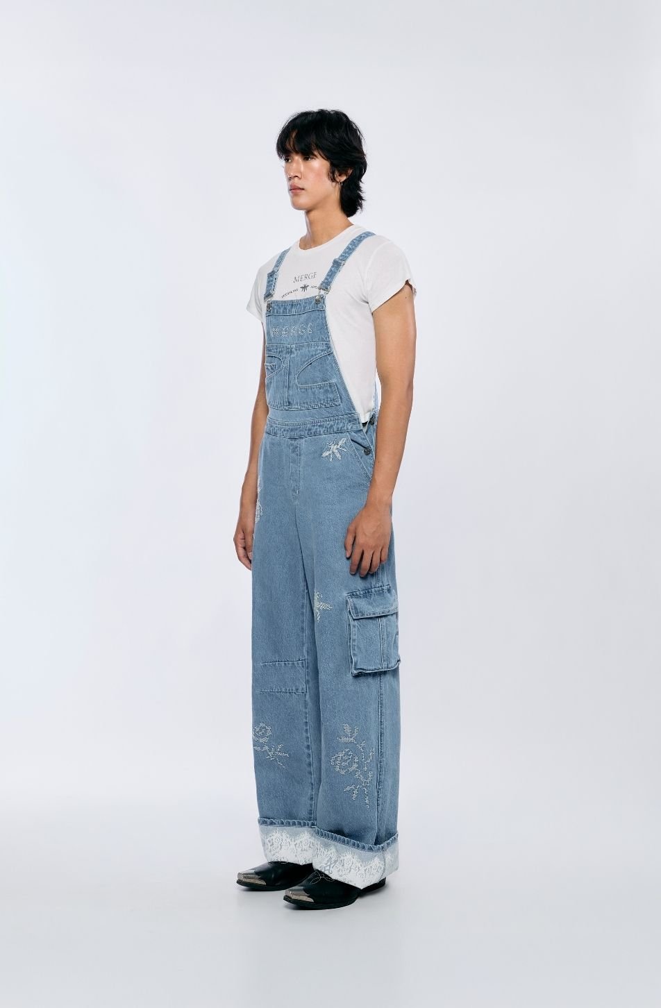 Overalls Denim Cargo (จัดส่ง 05/10)