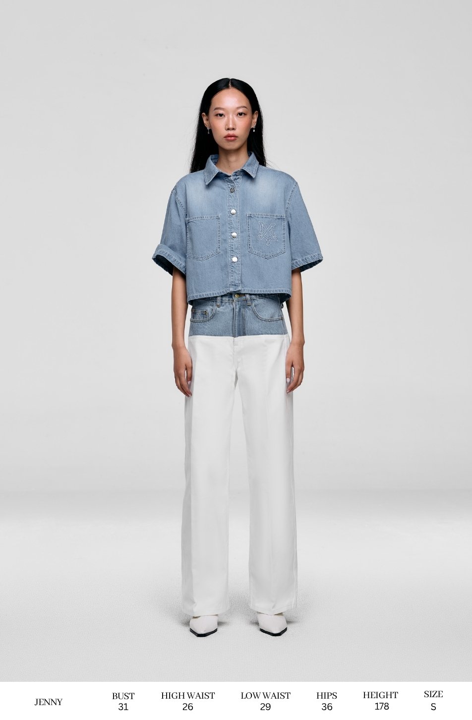 Signature Curve Jeans (Mid Waist)(จัดส่ง 03/08)