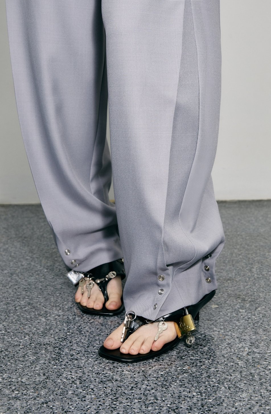 M Snap Tailor Pants