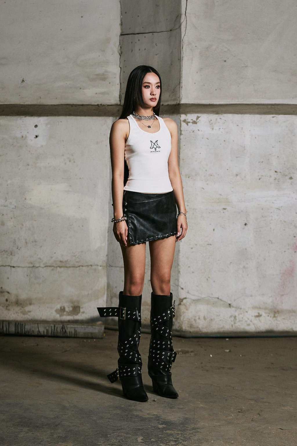 Merge Edgy Logo Tank Top