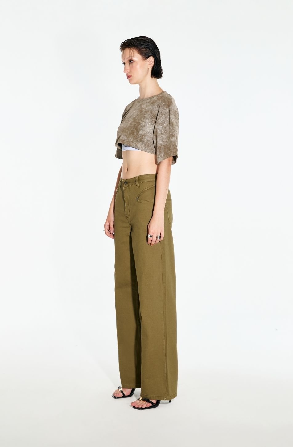 Sandy Cropped Tee
