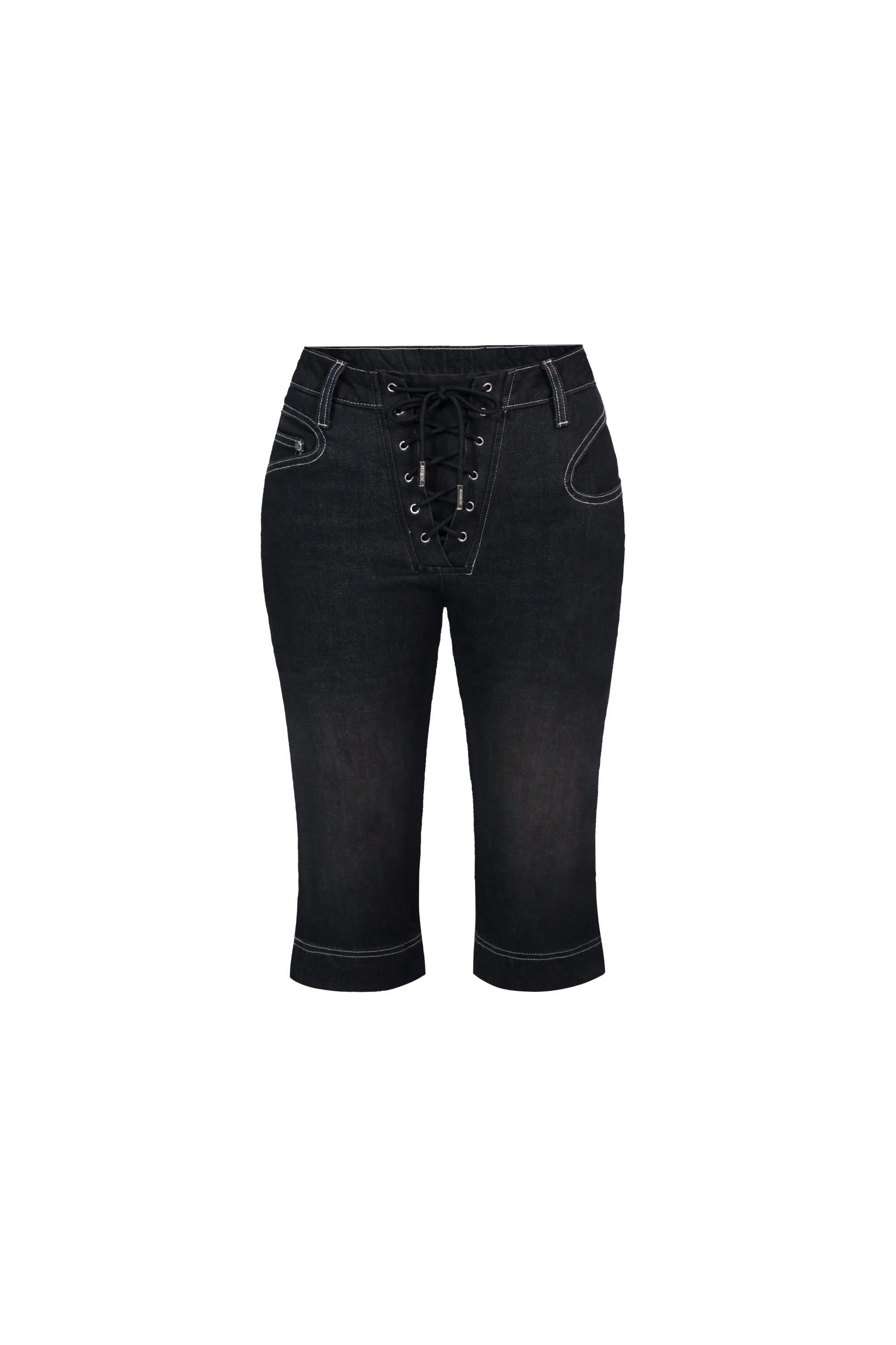 Merge Lacing Capri Jeans
