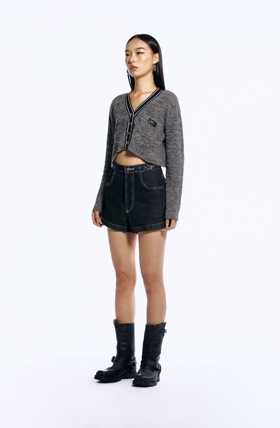 Classic Cropped Cardigan