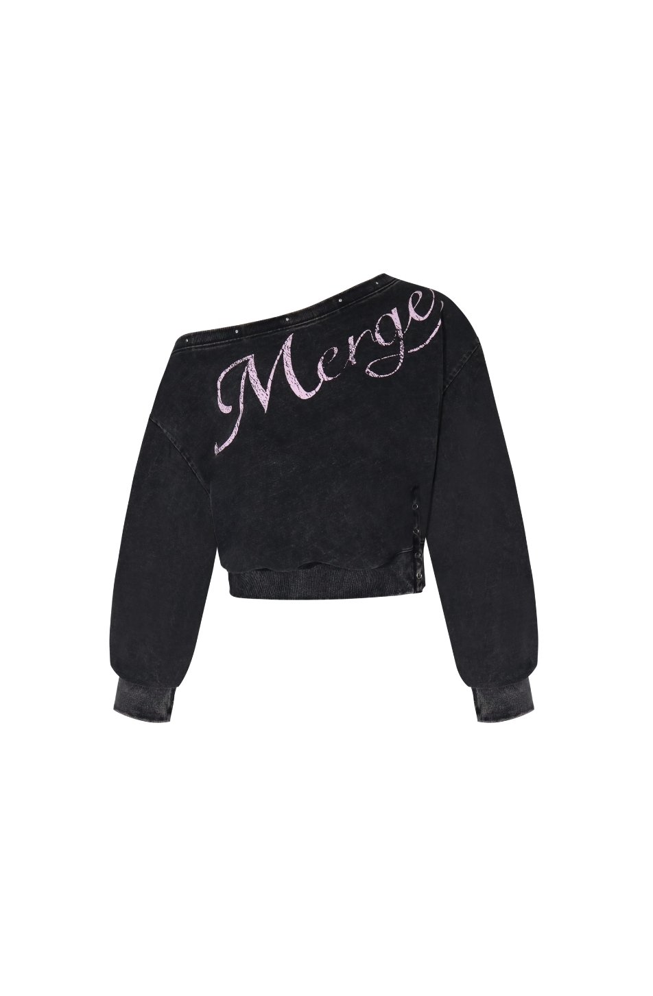Melty Off Shoulder Sweater Crop 