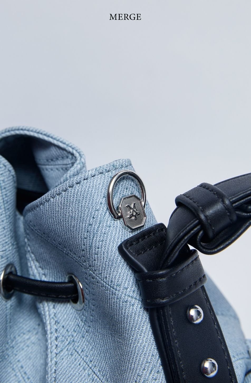 Merge On Time Bag Medium - Misty Blue (จัดส่ง 4-6 Nov)