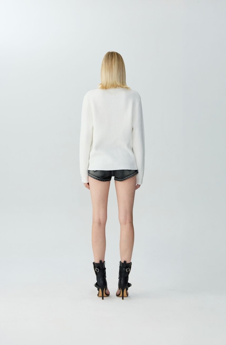 Merge Zip Up Knit Polo