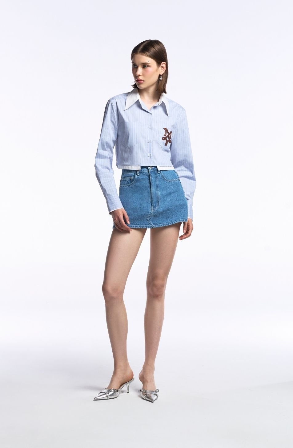 Cryssie Crop Shirt