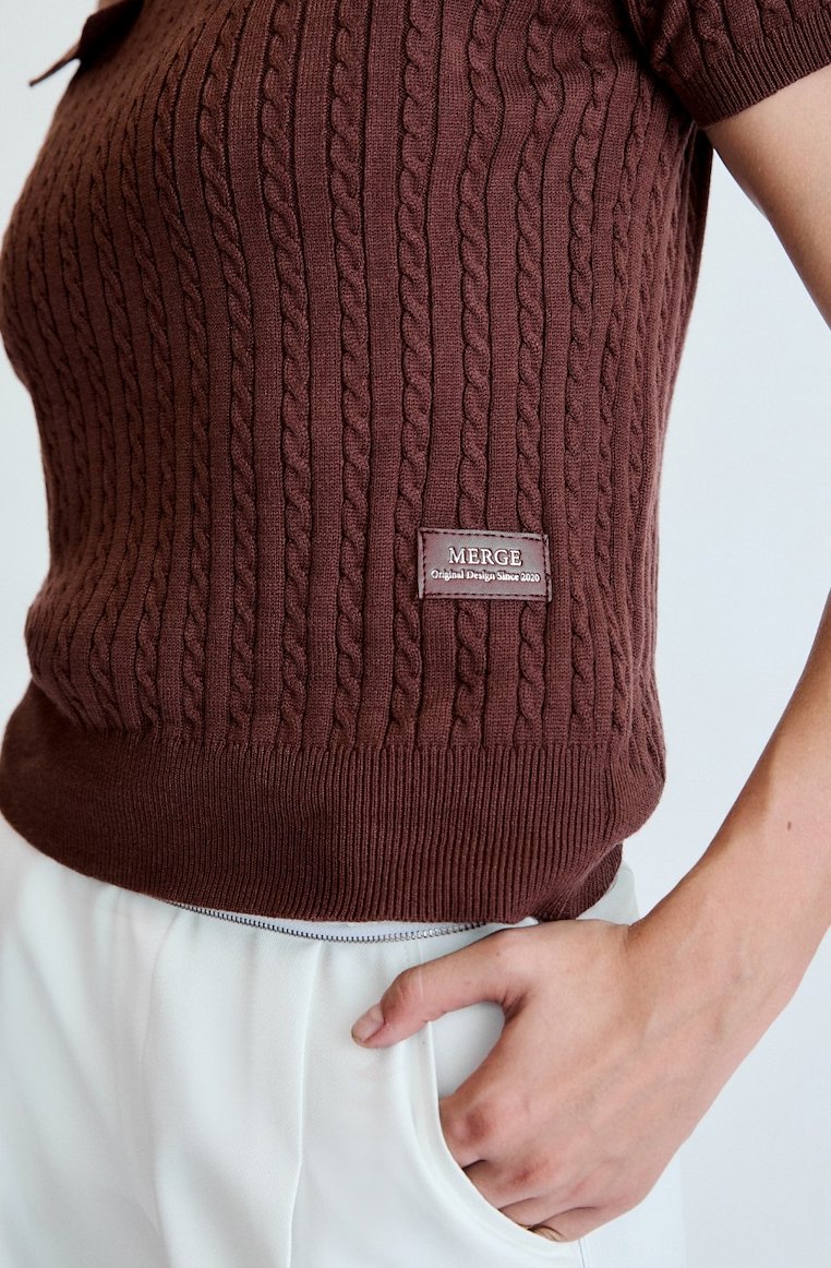 Femme Knit Polo 