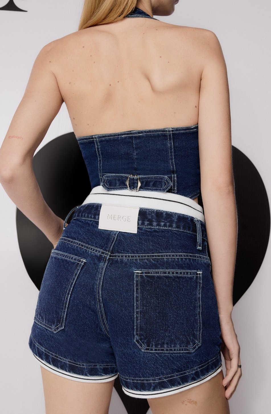 Charm Denim Vest