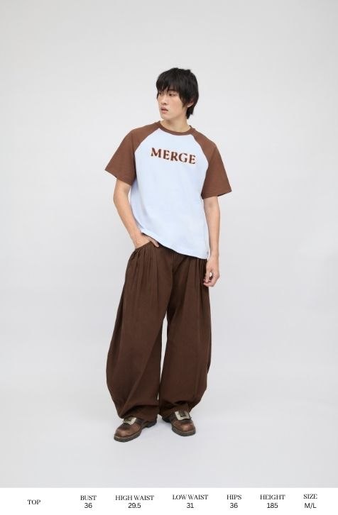 Raglan Oversized Tee 01 (จัดส่ง 14/07)