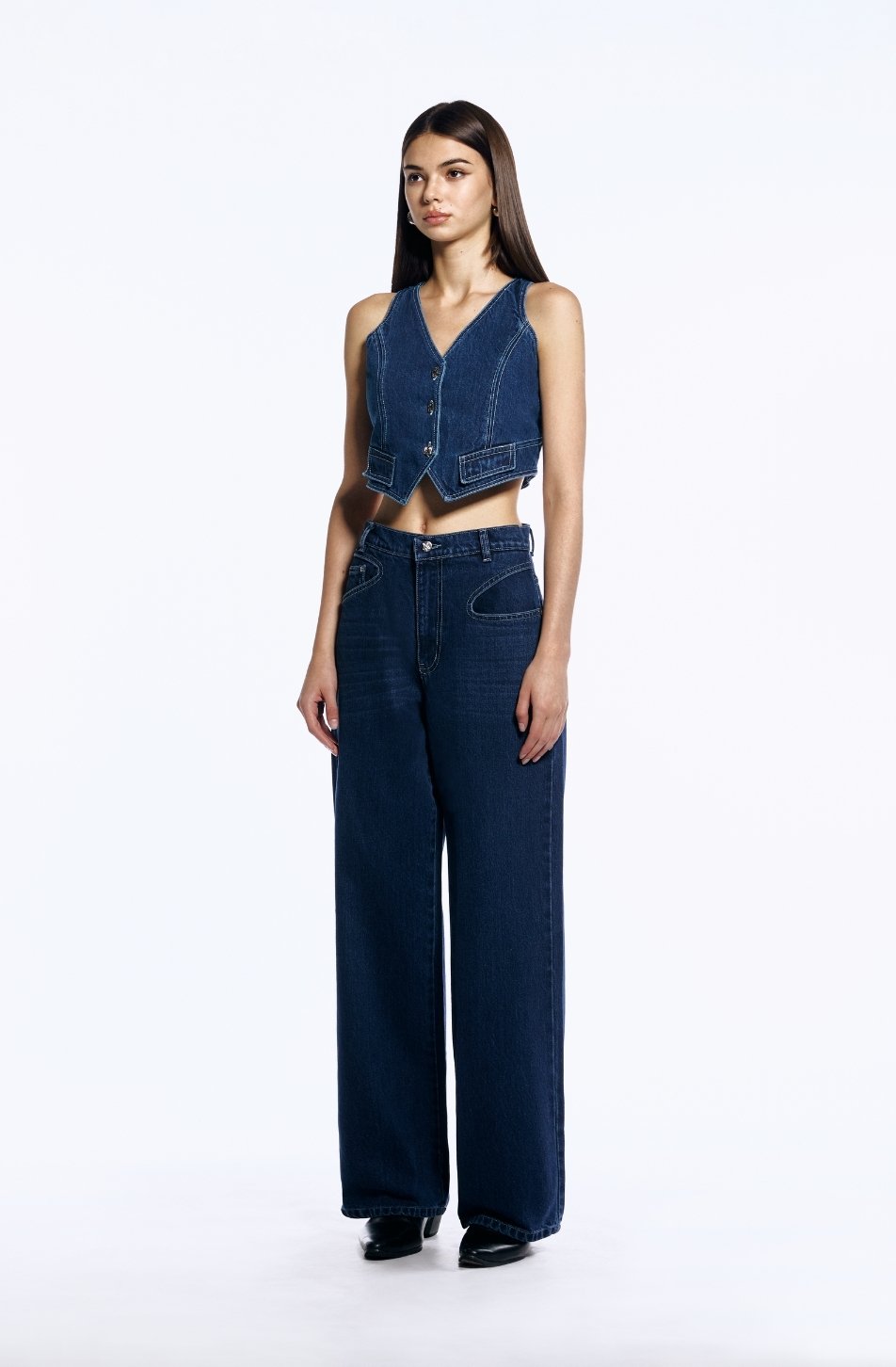 M Denim Vest