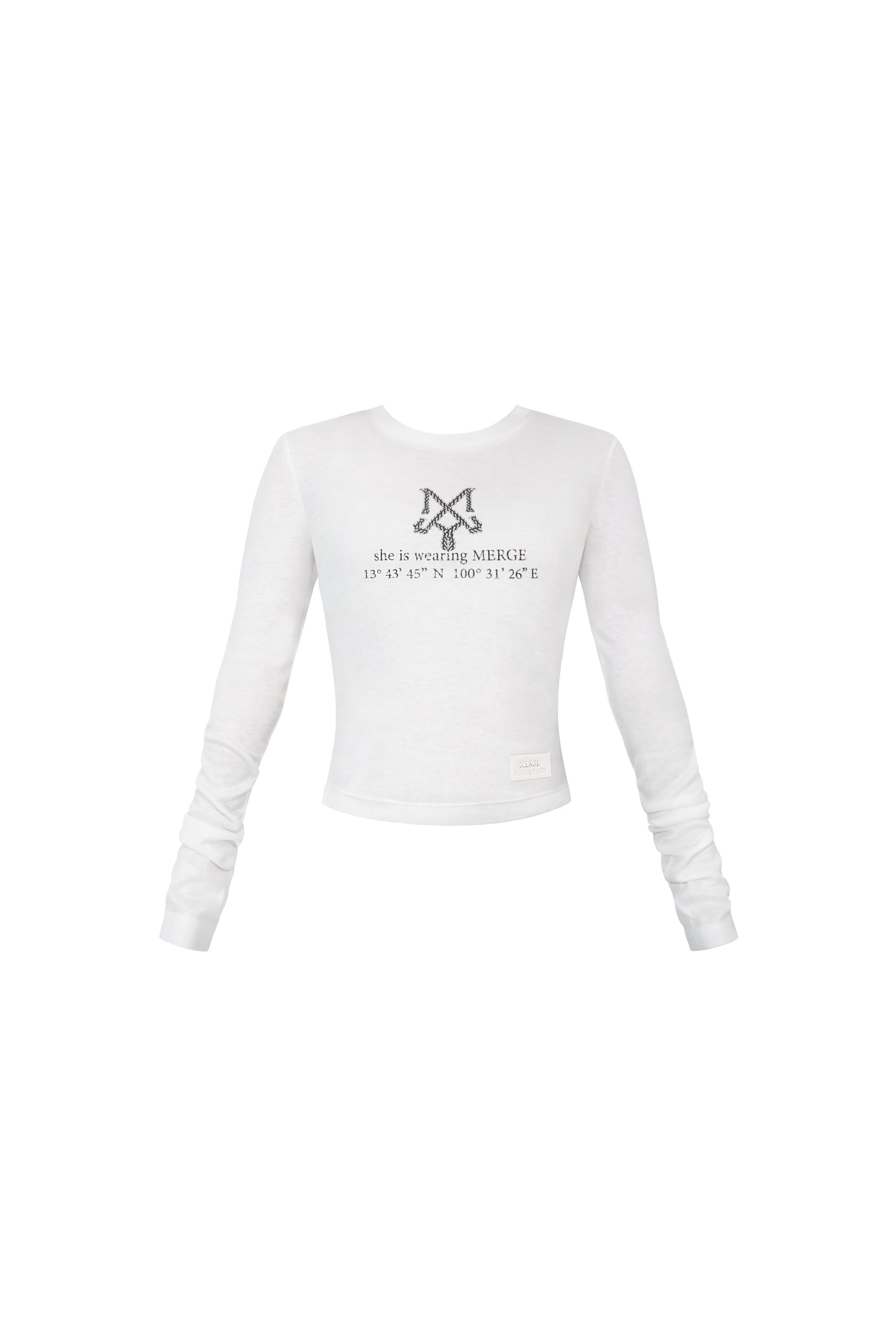 M Symbol Long Sleeved Tee