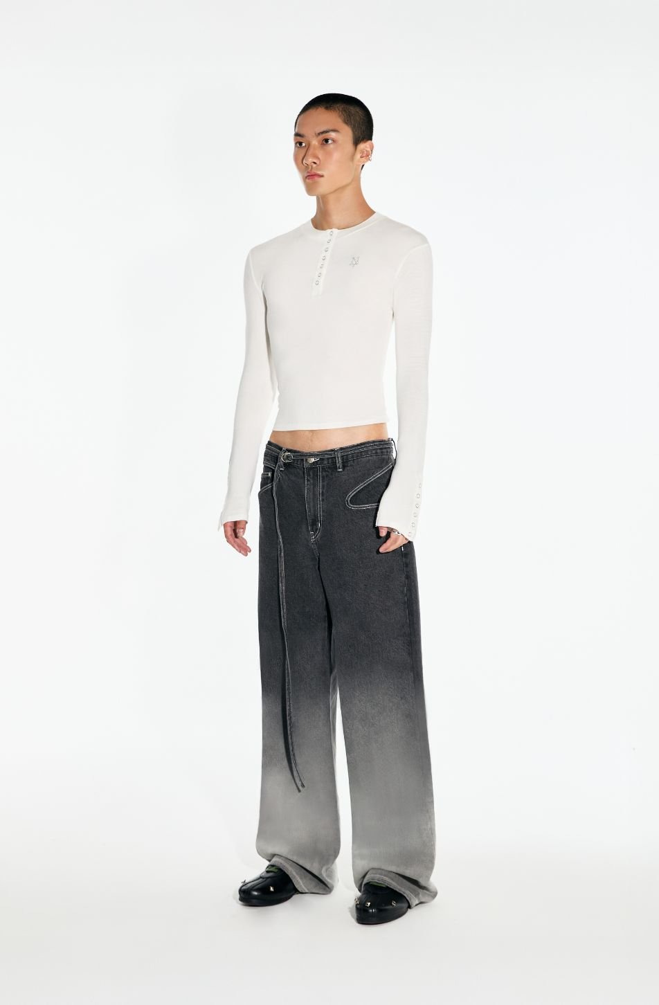 Perfect Low Waist Belt Jeans