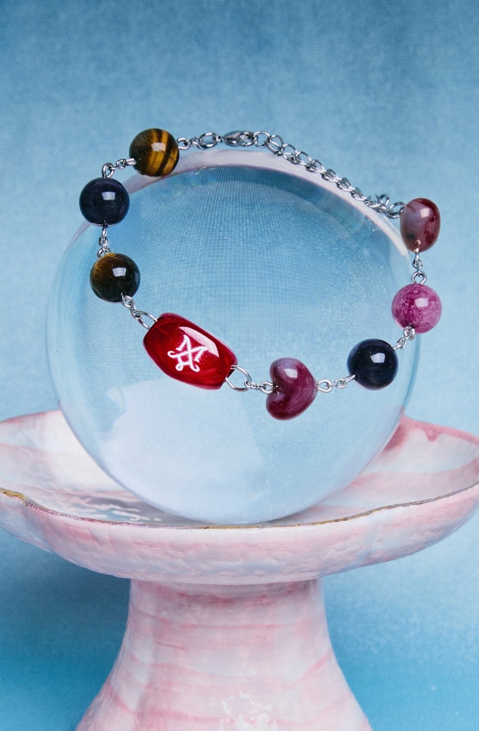 M Beads Bracelet