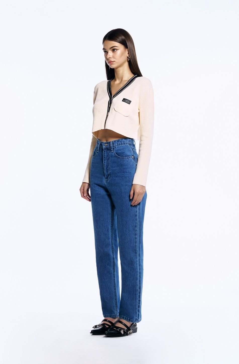Classic Cropped Cardigan