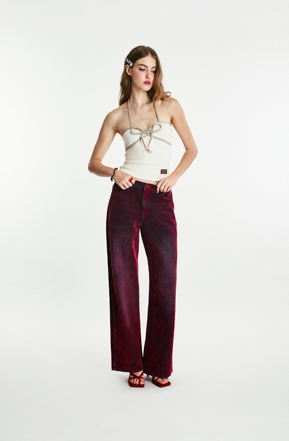 Perfect Low Waist Jeans Seasonal Colors