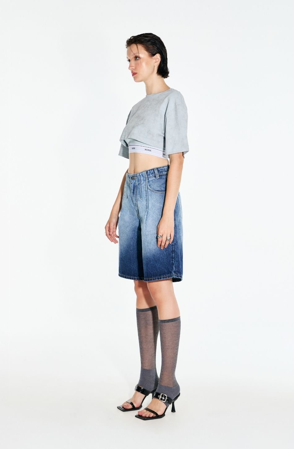 Sandy Cropped Tee