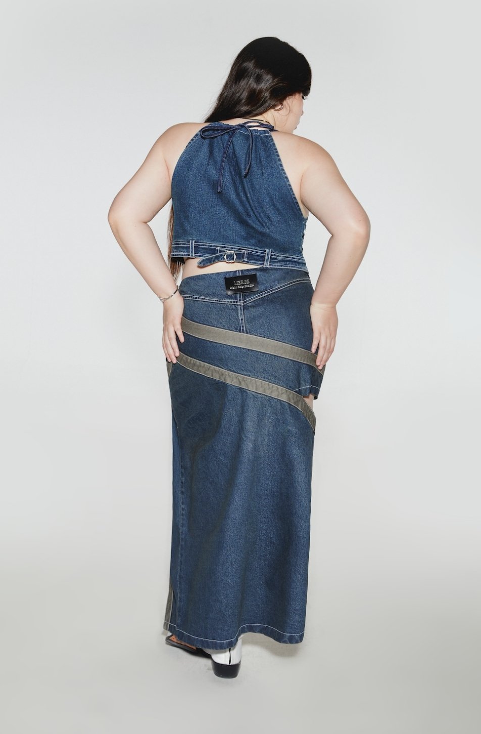Triple Belt Skirt