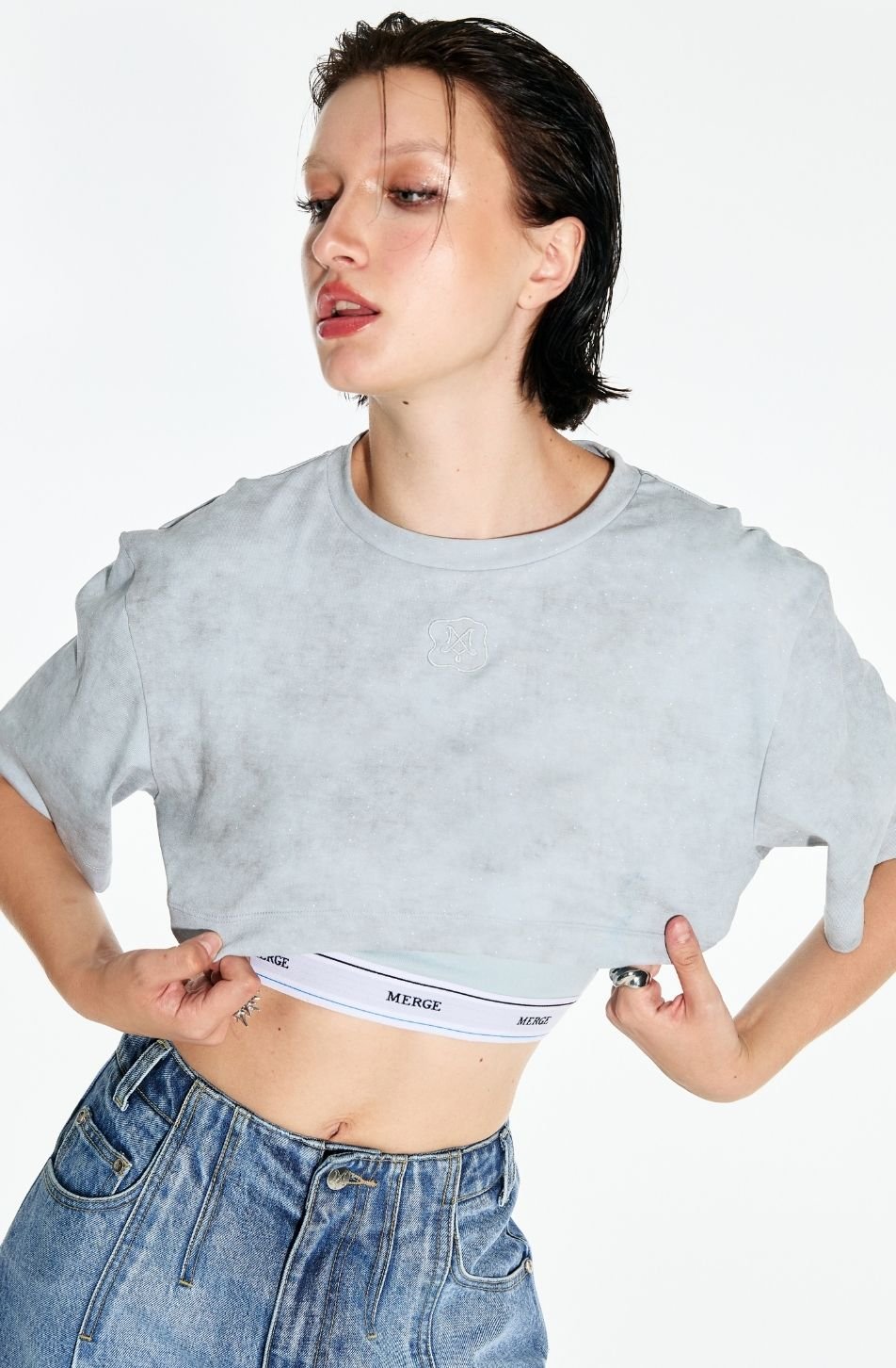 Sandy Cropped Tee