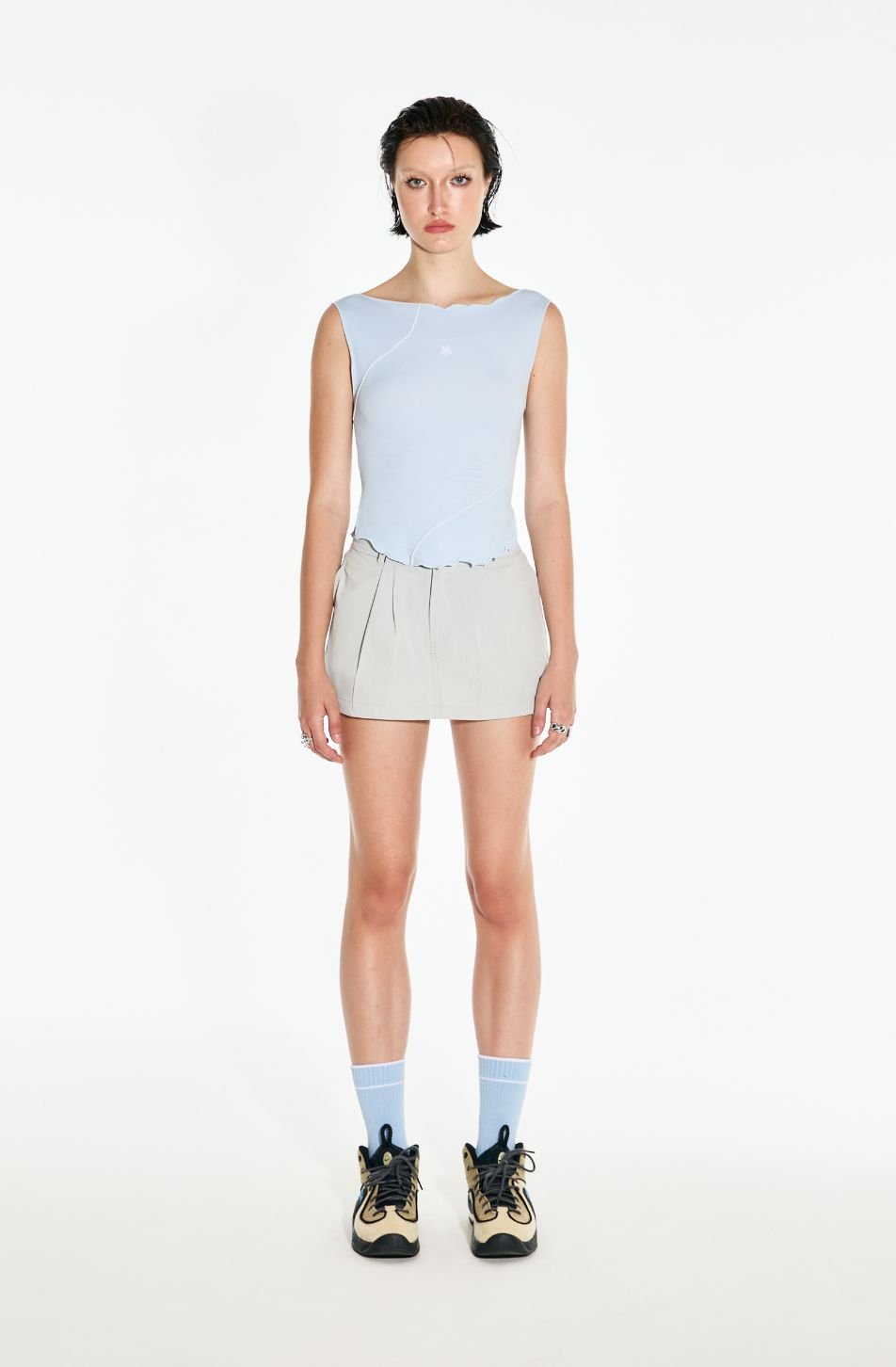 Yuna Nylon Skort