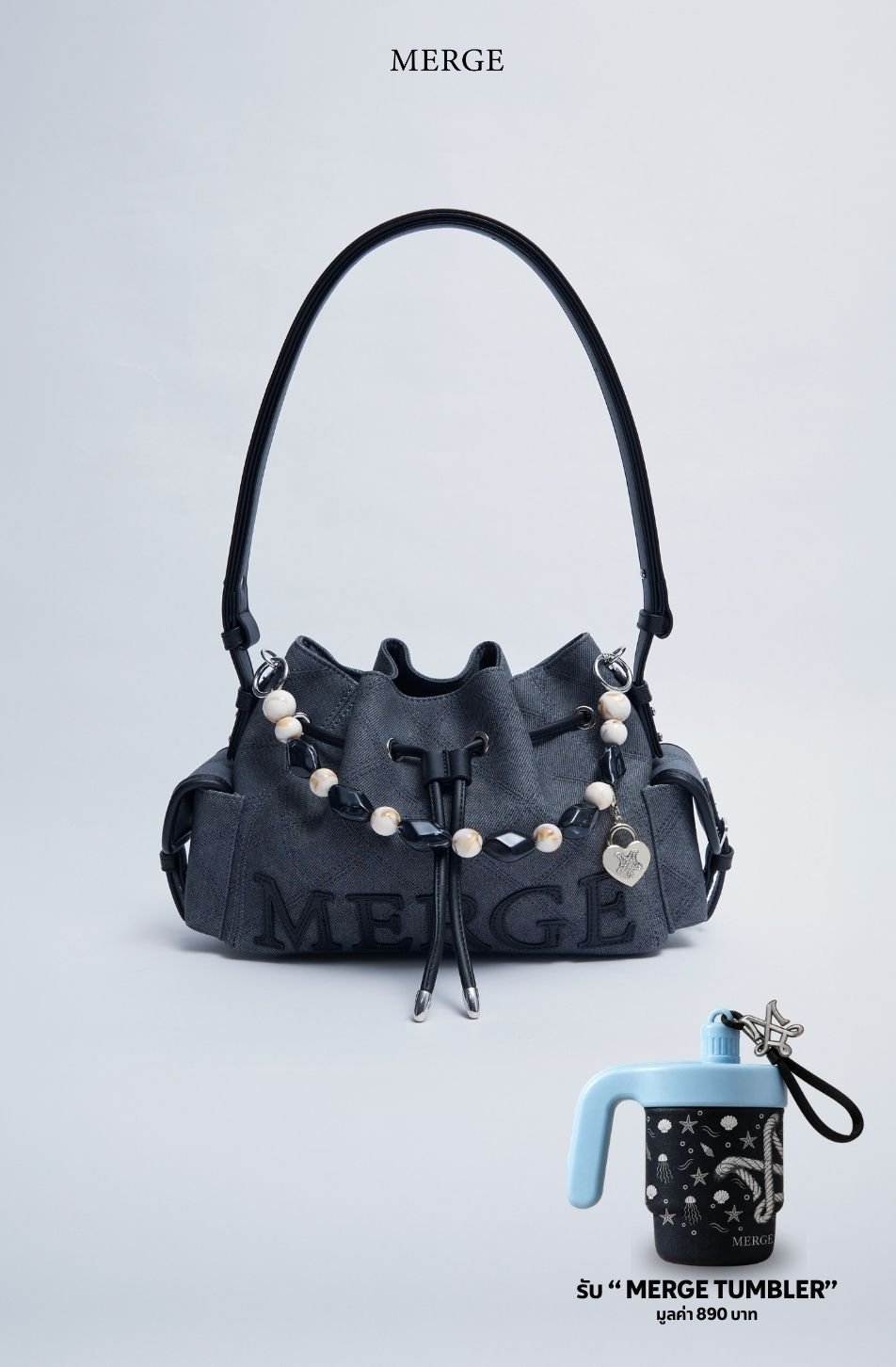 Merge On Time Bag Mini - Sundown Black (จัดส่ง 4-6 Nov)