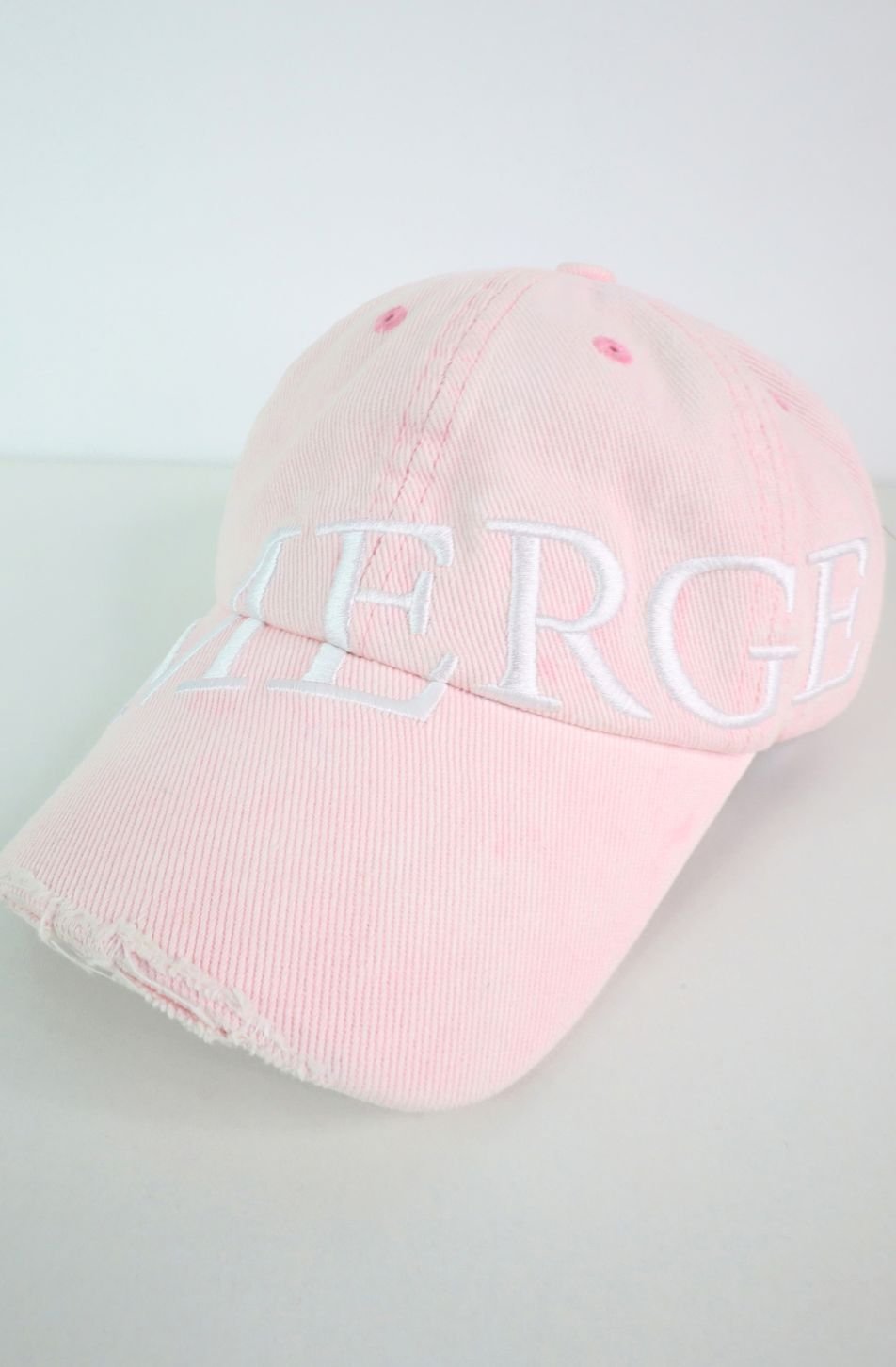 Merge Text Denim Cap (Pink Fade จัดส่ง 31/10)