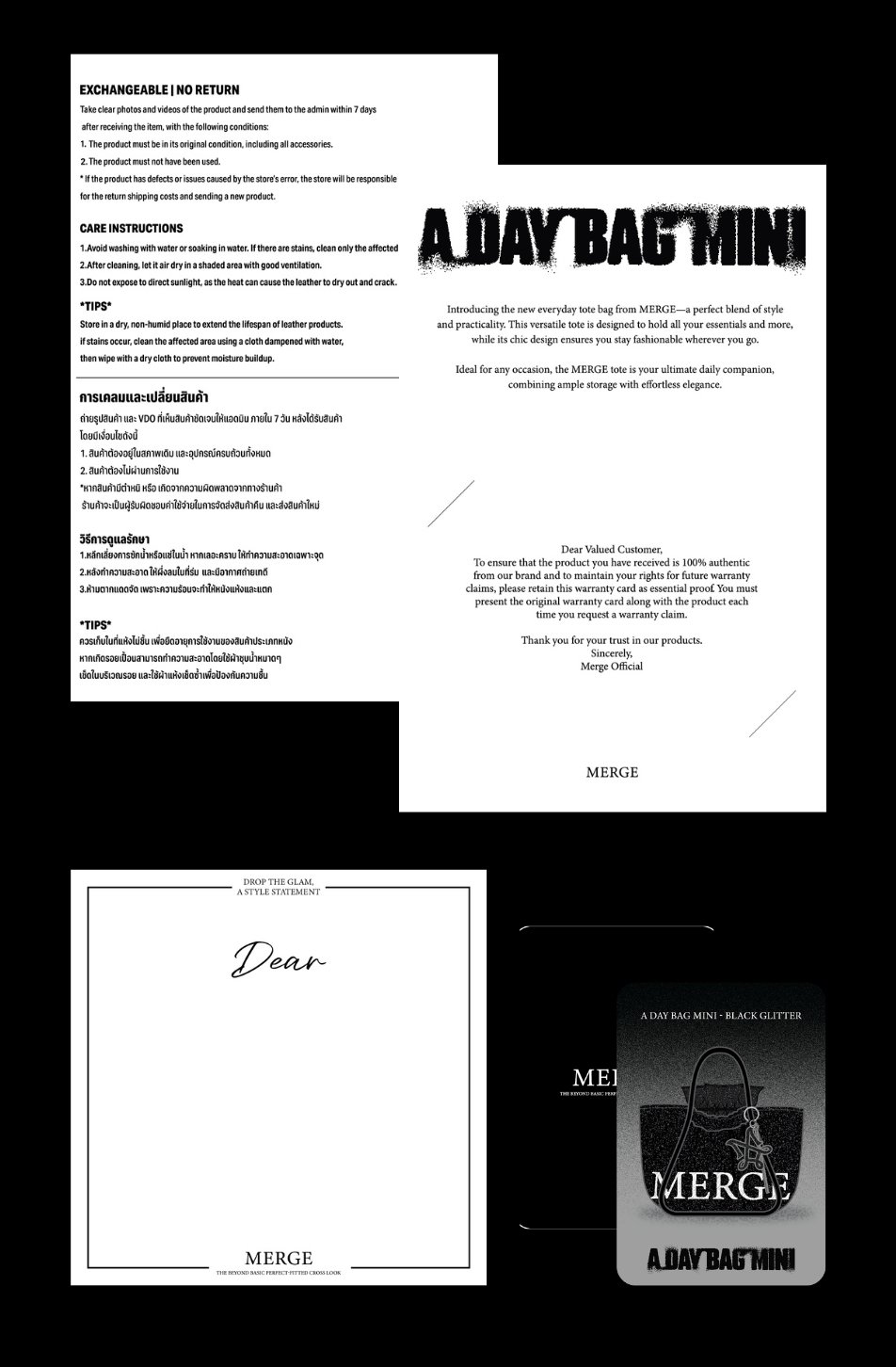 A Day Bag Mini Riot Box (Delivery on 26 Dec)