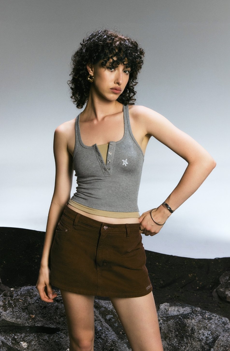 Perona Denim Skort