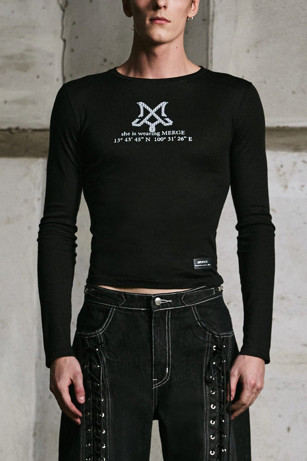 M Symbol Long Sleeved Tee