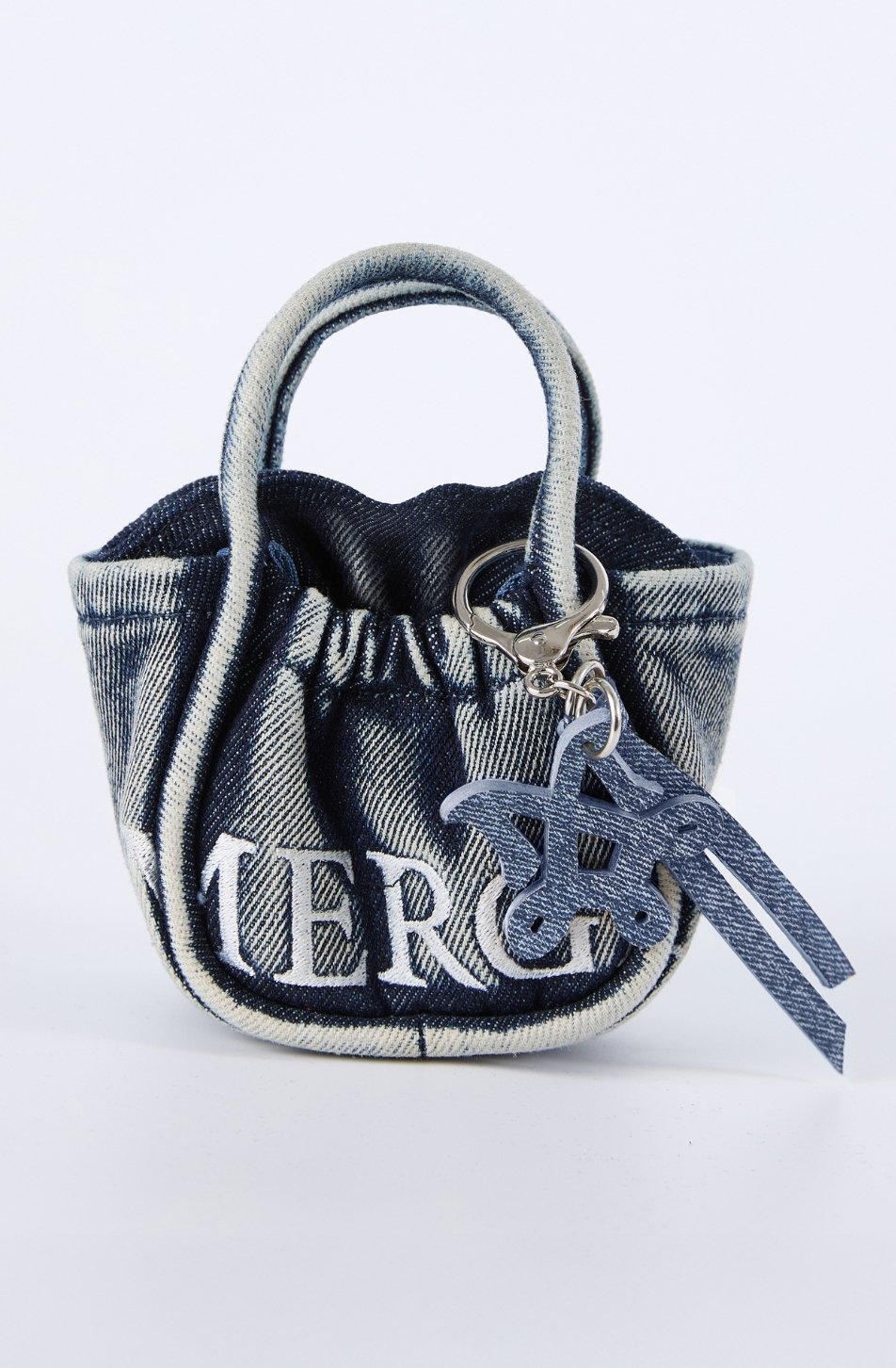 A Day Key Pouch Nano Denim Fade