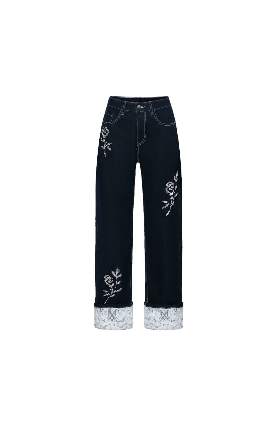 Straight Hem Jeans (จัดส่ง 29/09)