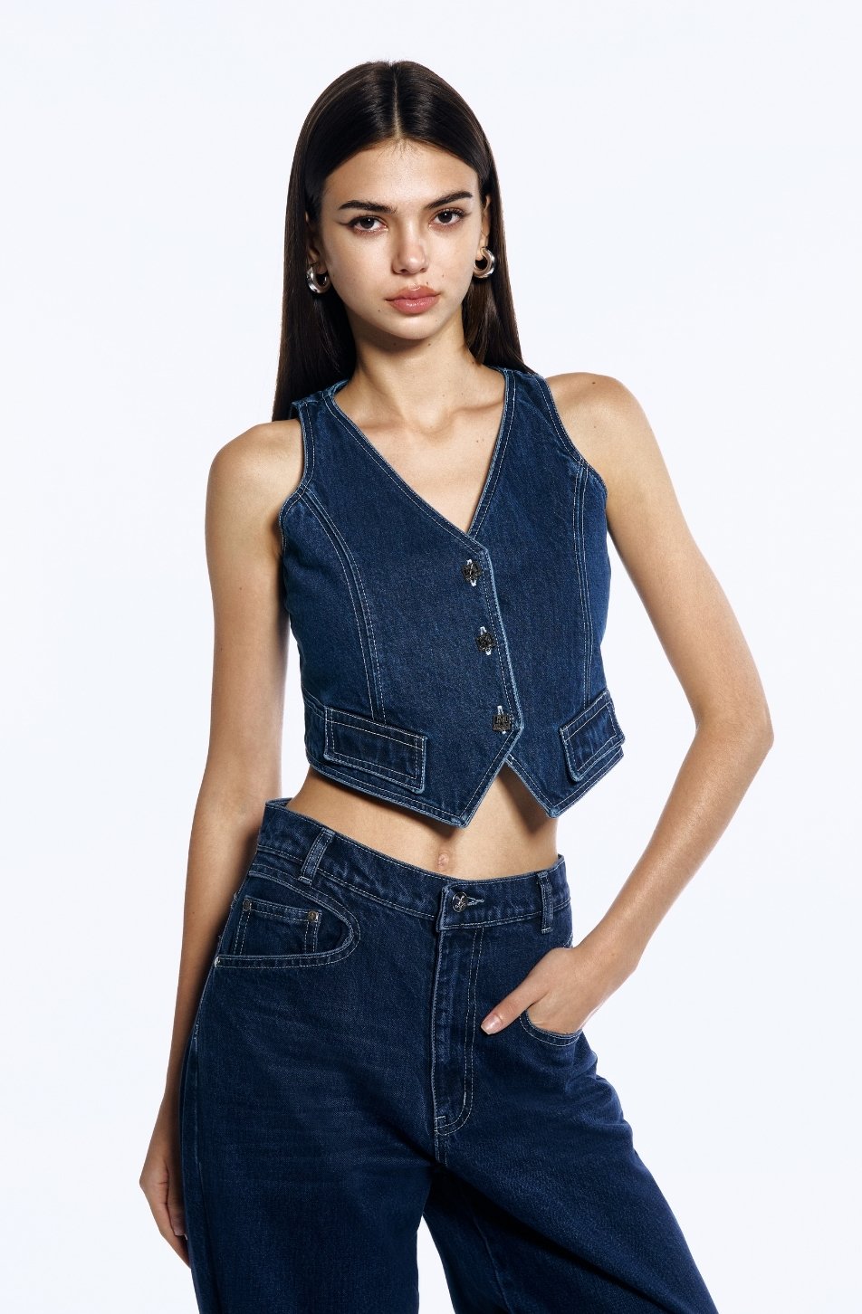M Denim Vest