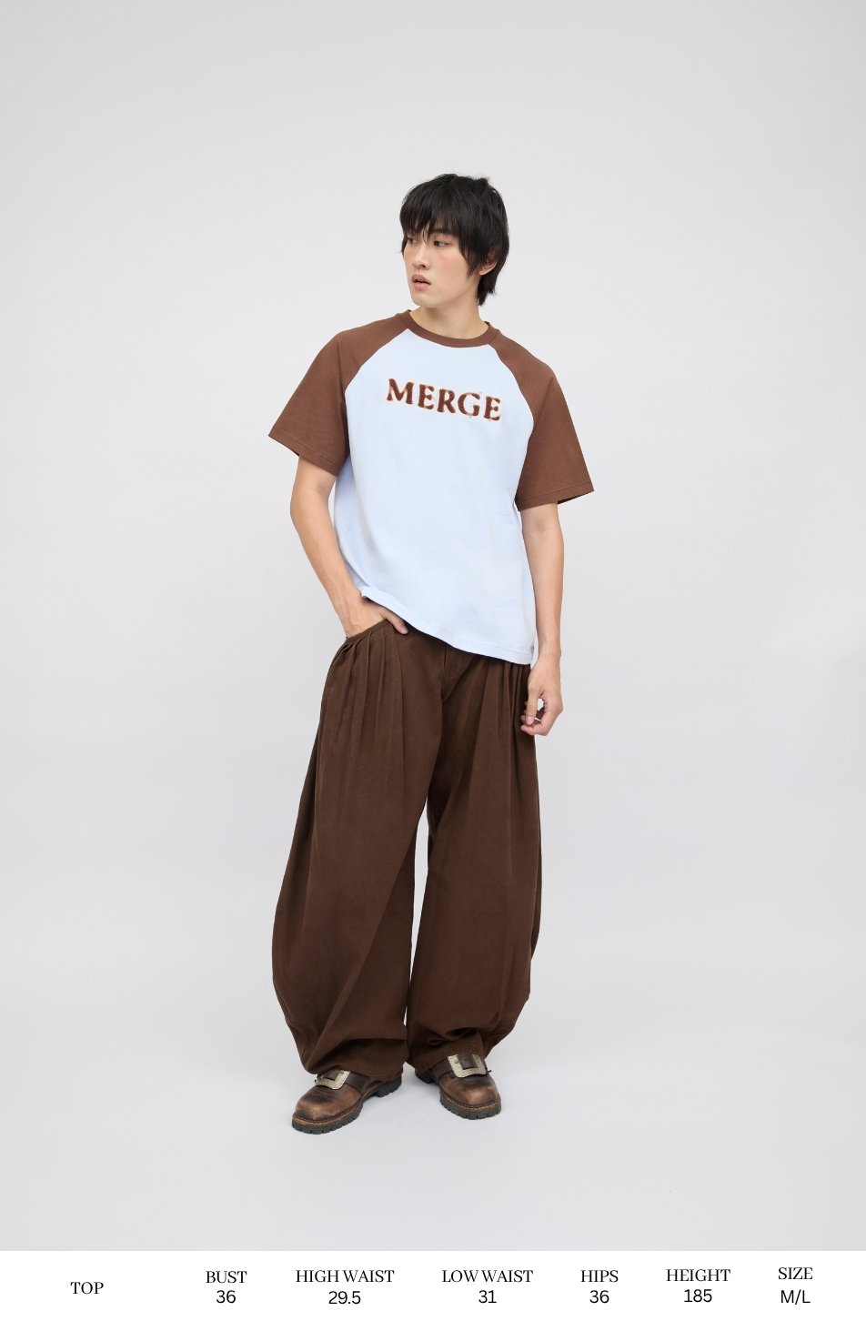Raglan Oversized Tee 01 (จัดส่ง 14/07)
