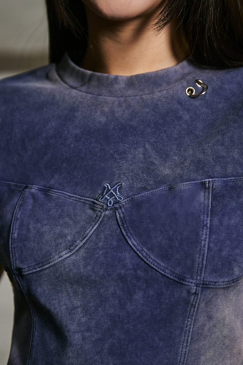 Merge Bustier Baby Tee