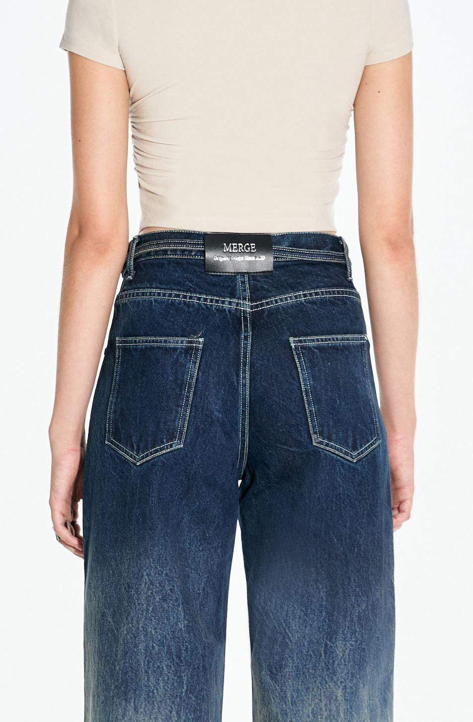 Perfect Low Waist Belt Jeans