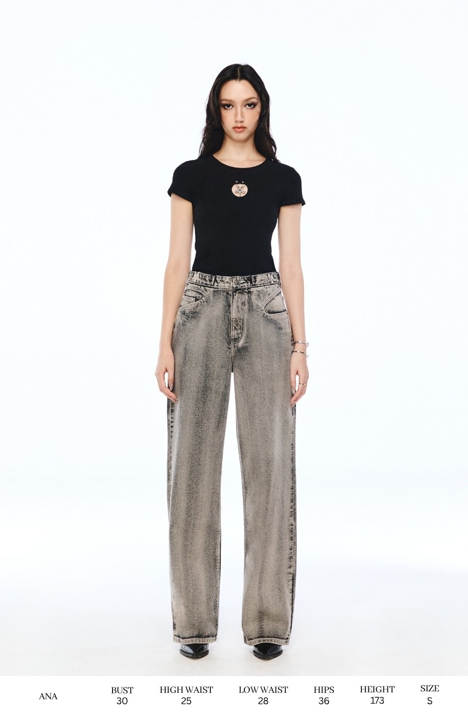 Baggy Jeans Hardware (จัดส่ง 09/06)