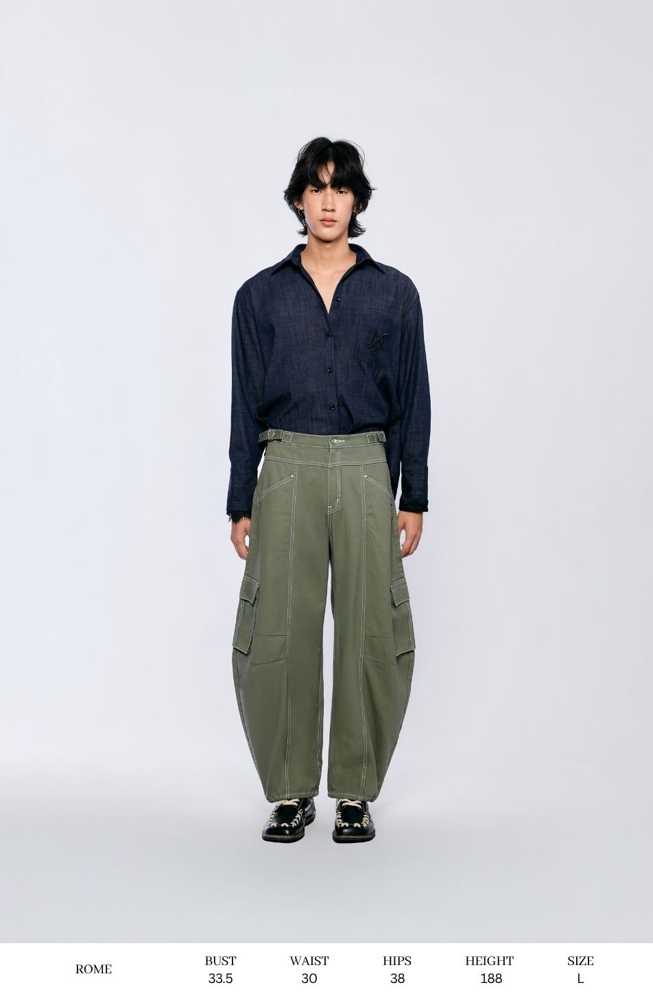 Cargo Barrel Pants (จัดส่ง 01/10)