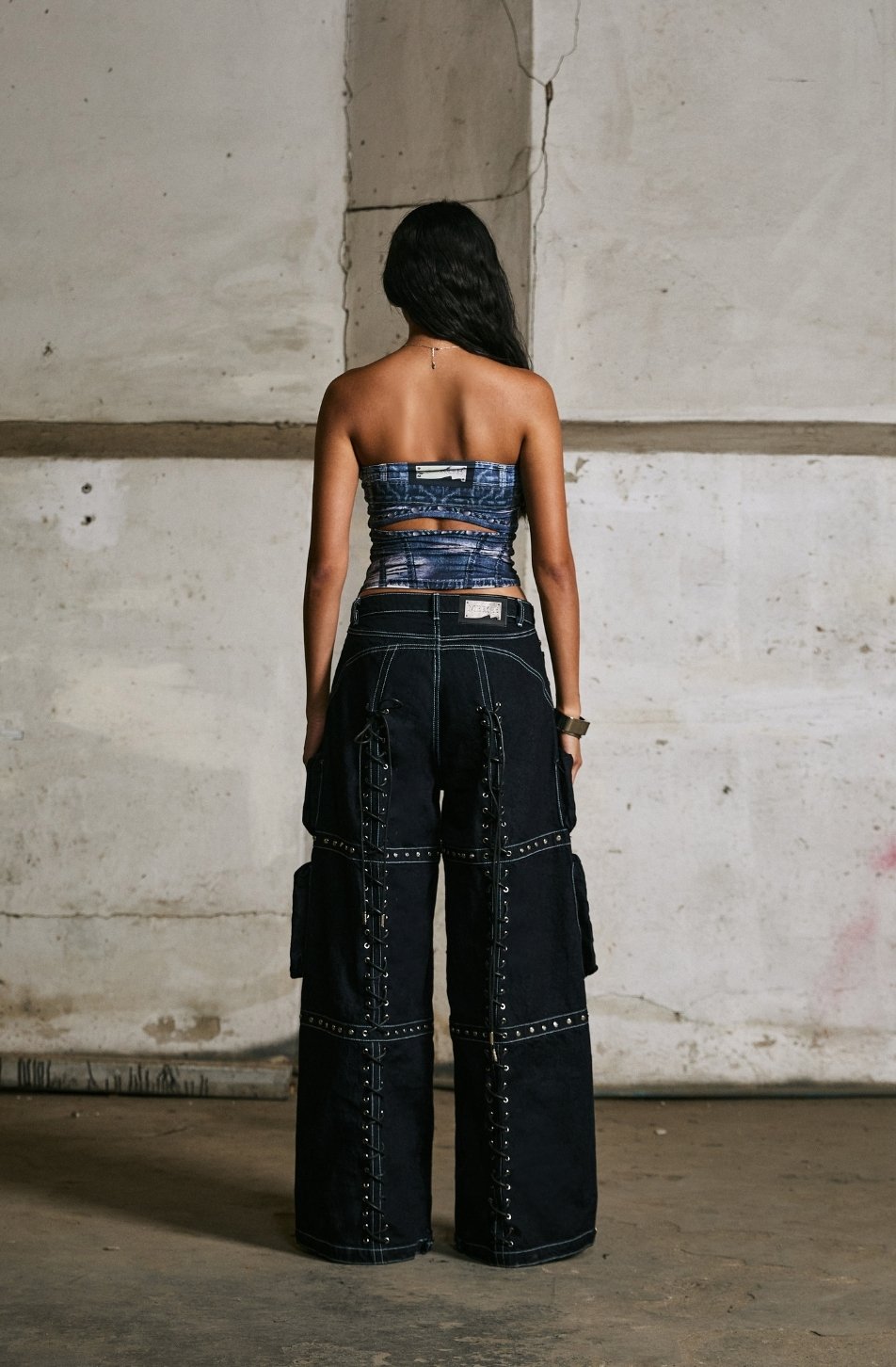 Merge Edgy Denim Cargo