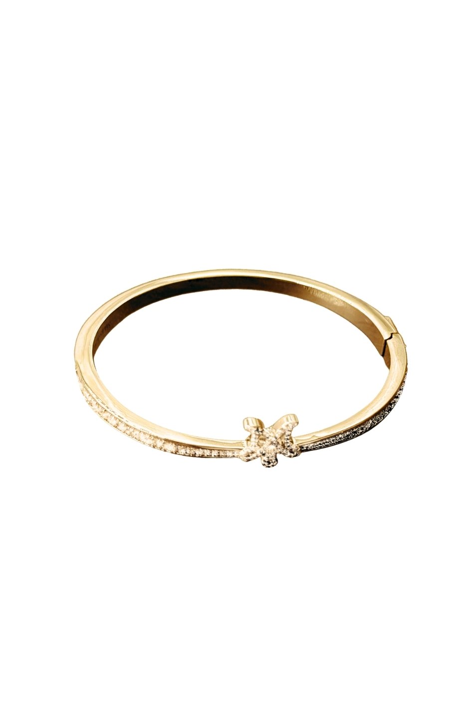 Merge Bangle Bracelet (Crystal Champagne , Cuff Crystal Champagne จัดส่ง 24/07)