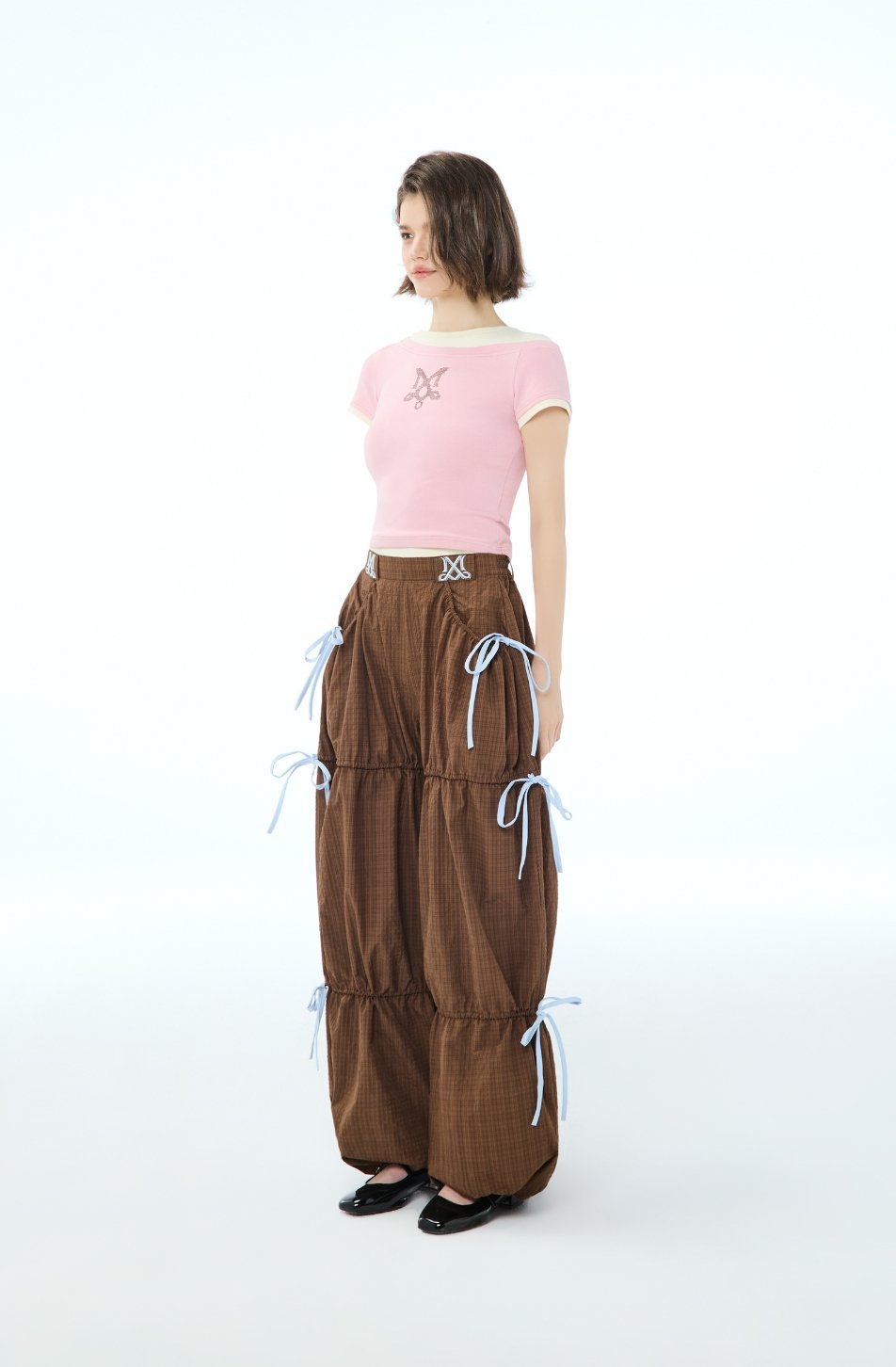 Ribbon Balloon Pants (จัดส่ง 14/07)