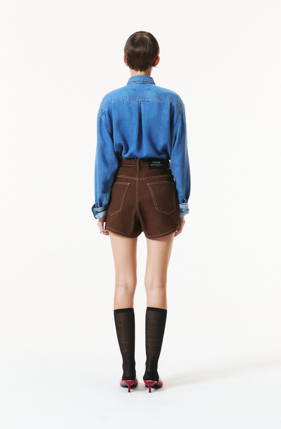 Signature Denim Shorts 01