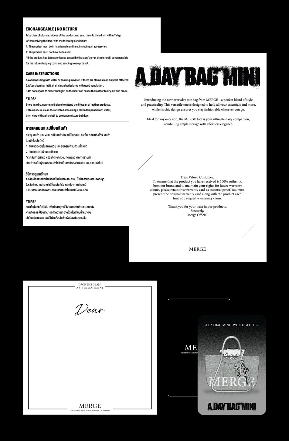 A Day Bag Mini Riot Box (Delivery on 26 Dec)