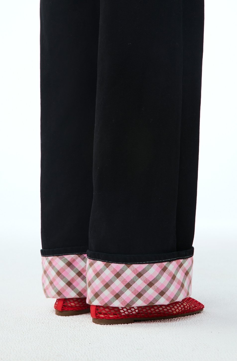 V Folded Waist Jeans (จัดส่ง 30/06)