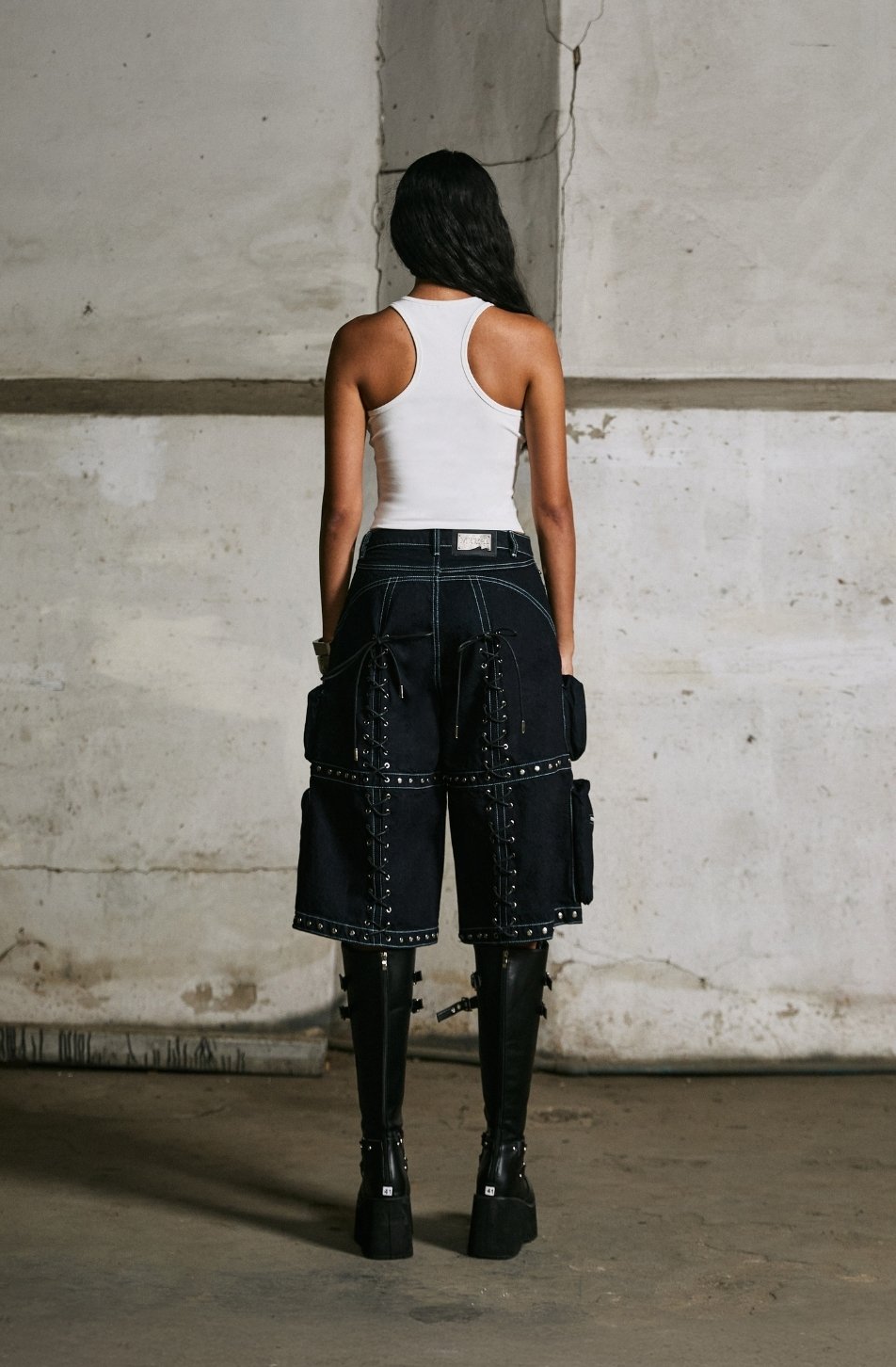 Merge Edgy Denim Jorts