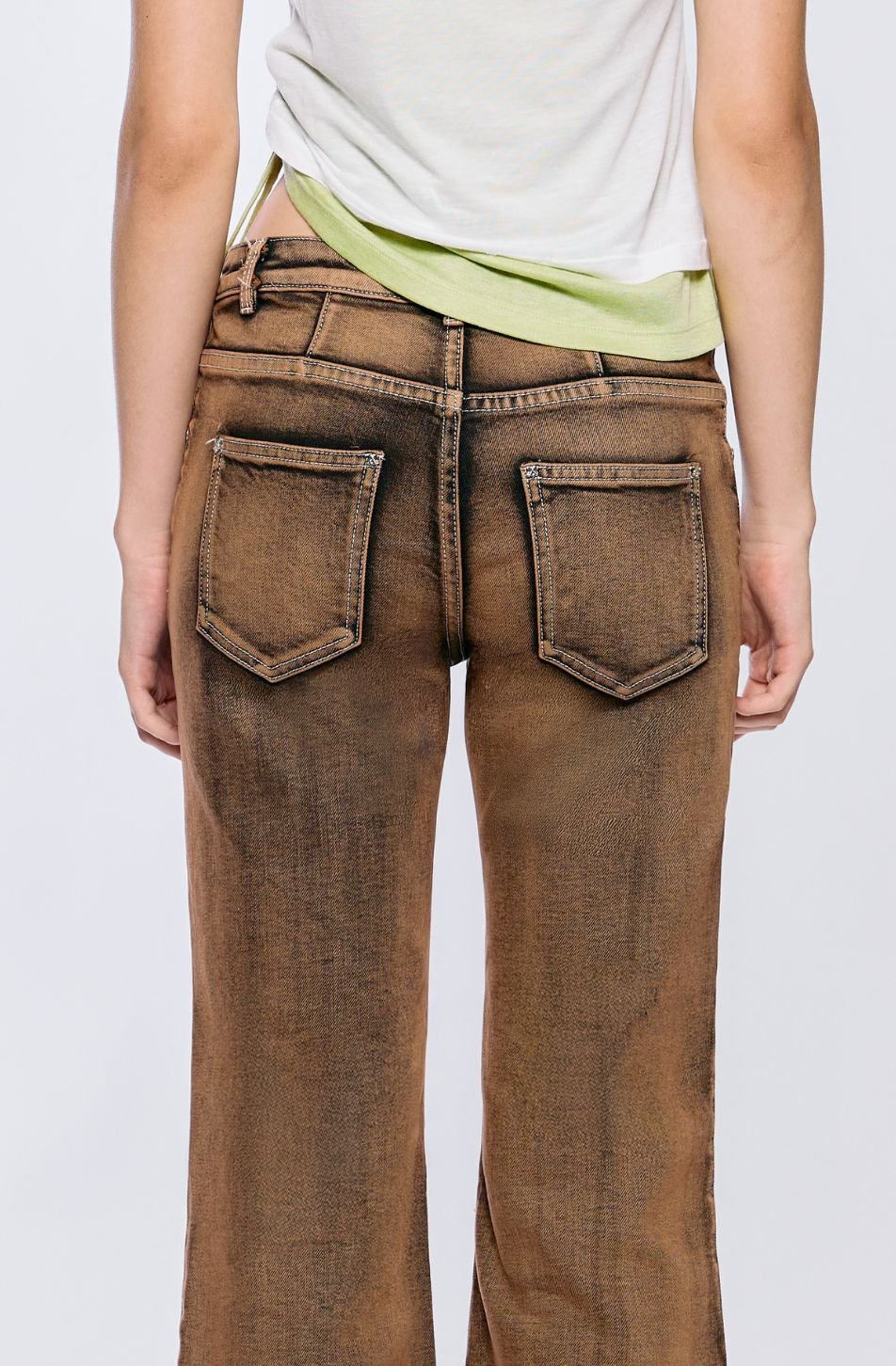 Actual Low Waist Flare Jeans (จัดส่ง 24/09)