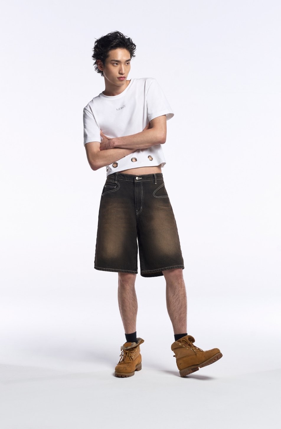 Demna Denim Jorts Basic Color