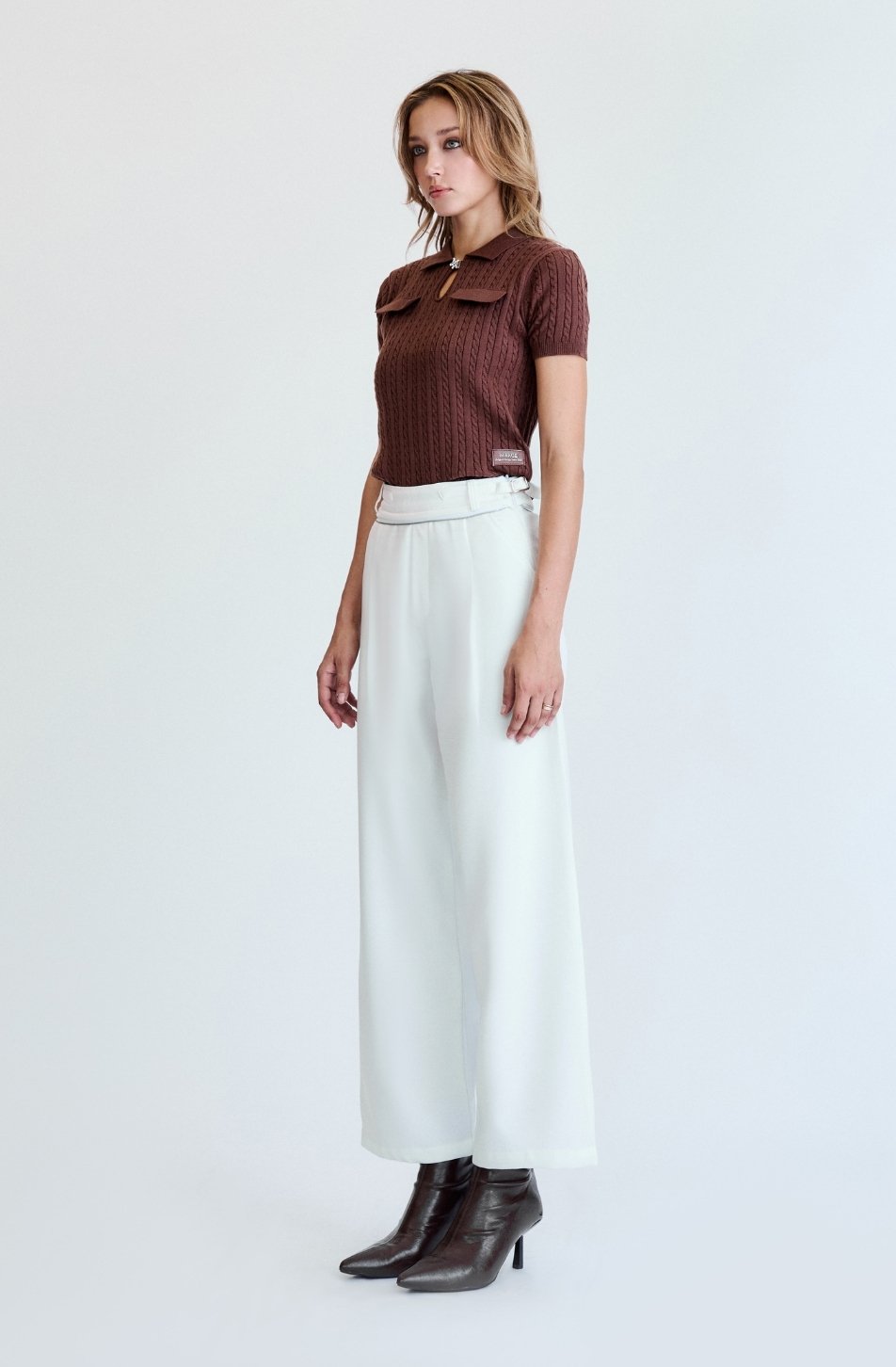 Femme Knit Polo 