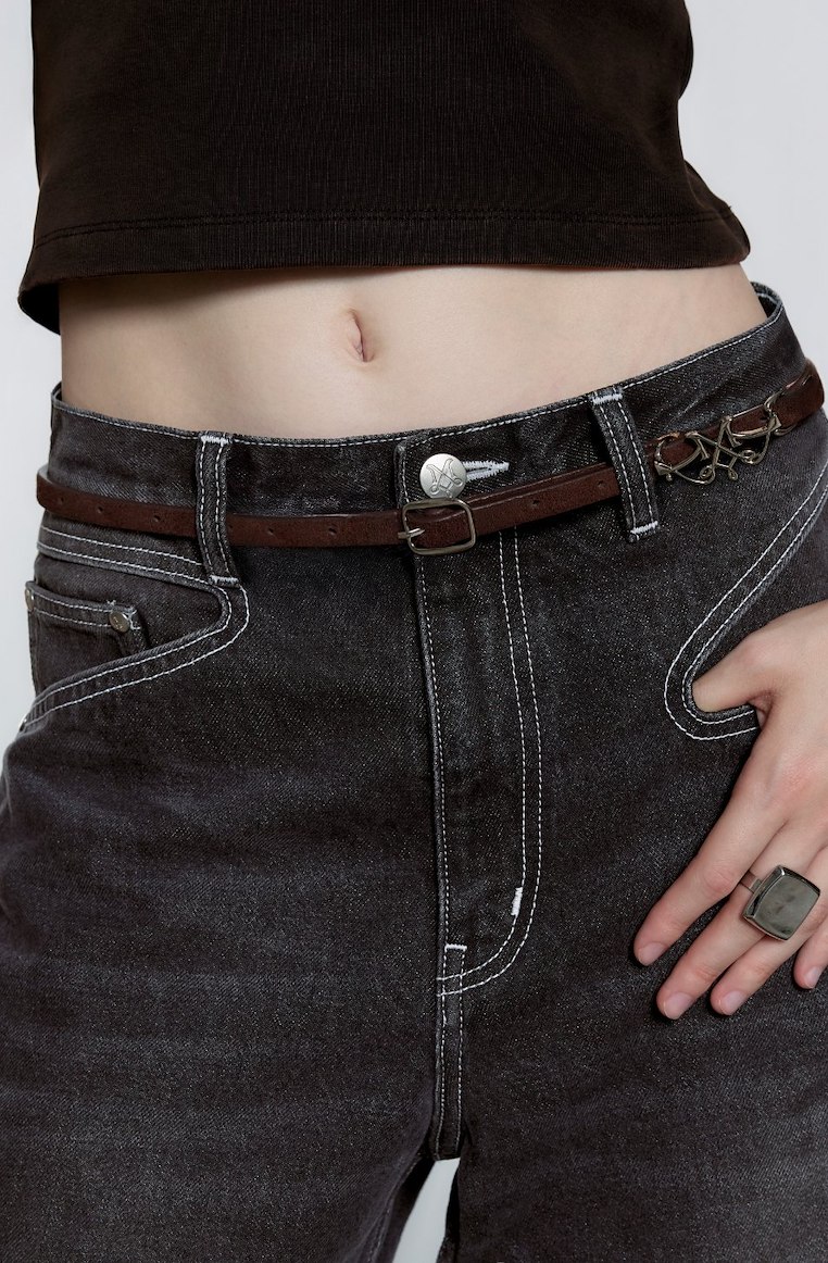 Velour Line Belt